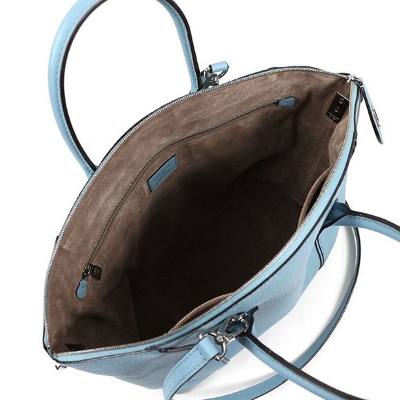 Louis Vuitton Parnacea Lockit Taurillon Leather Light Blue PM Shoulder Bag - Picture 4 of 6